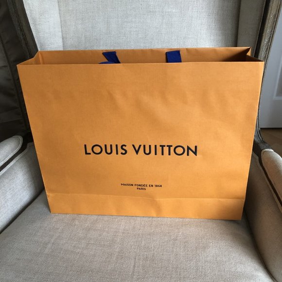 FOUR LOUIS VUITTON Authentic Empty Paper Bag - Picture 1 of 5